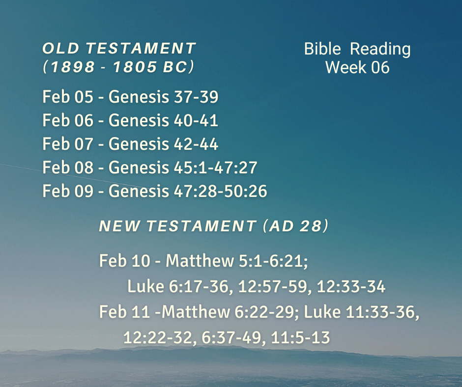 2024 Bible Plan - Week 6