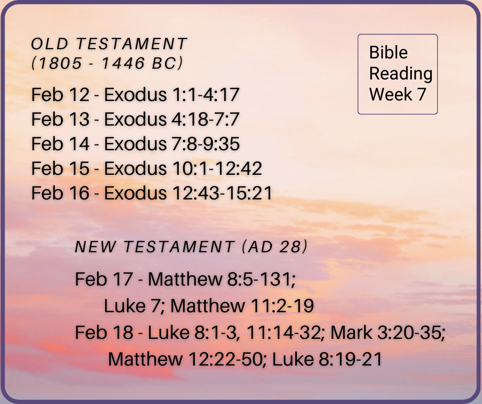 2024 Bible Plan - Week 7