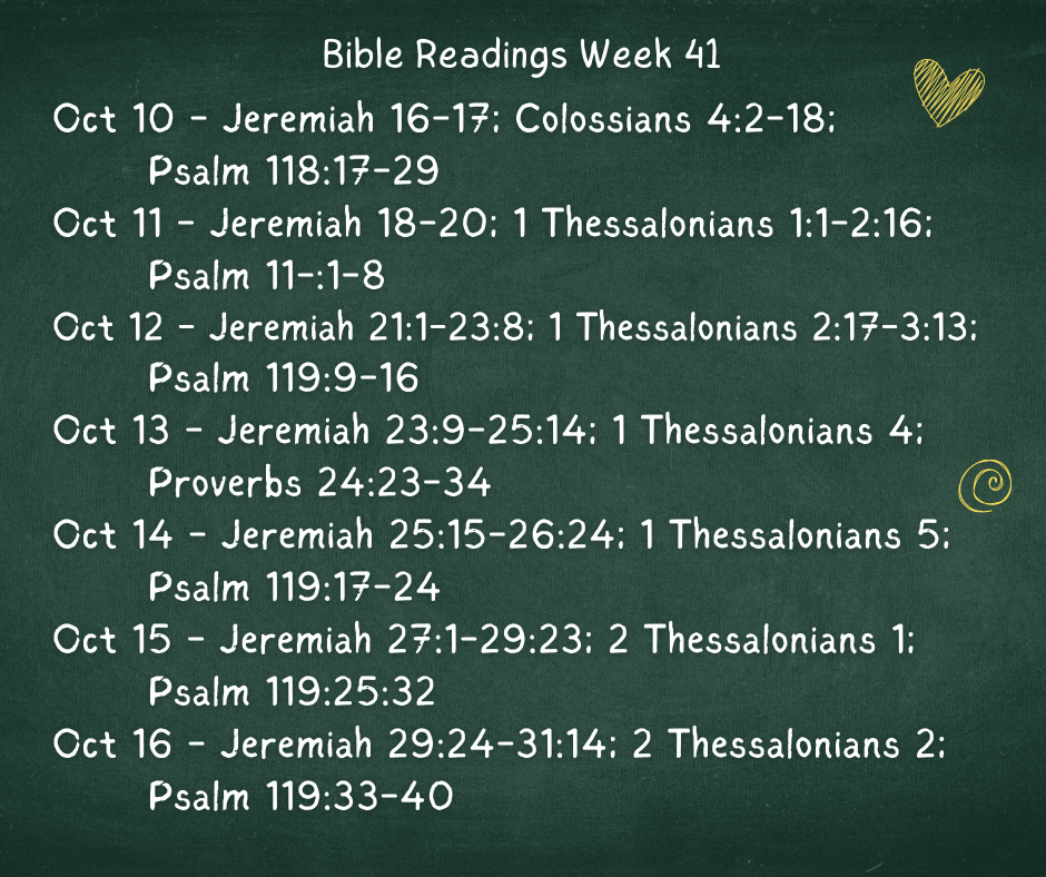 Bible Reading Week41